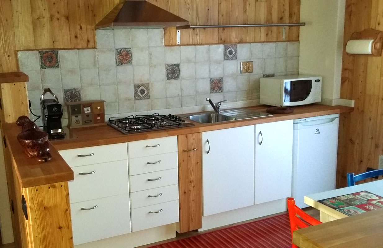 B&B Ca' Lina - cucina interamente attrezzata