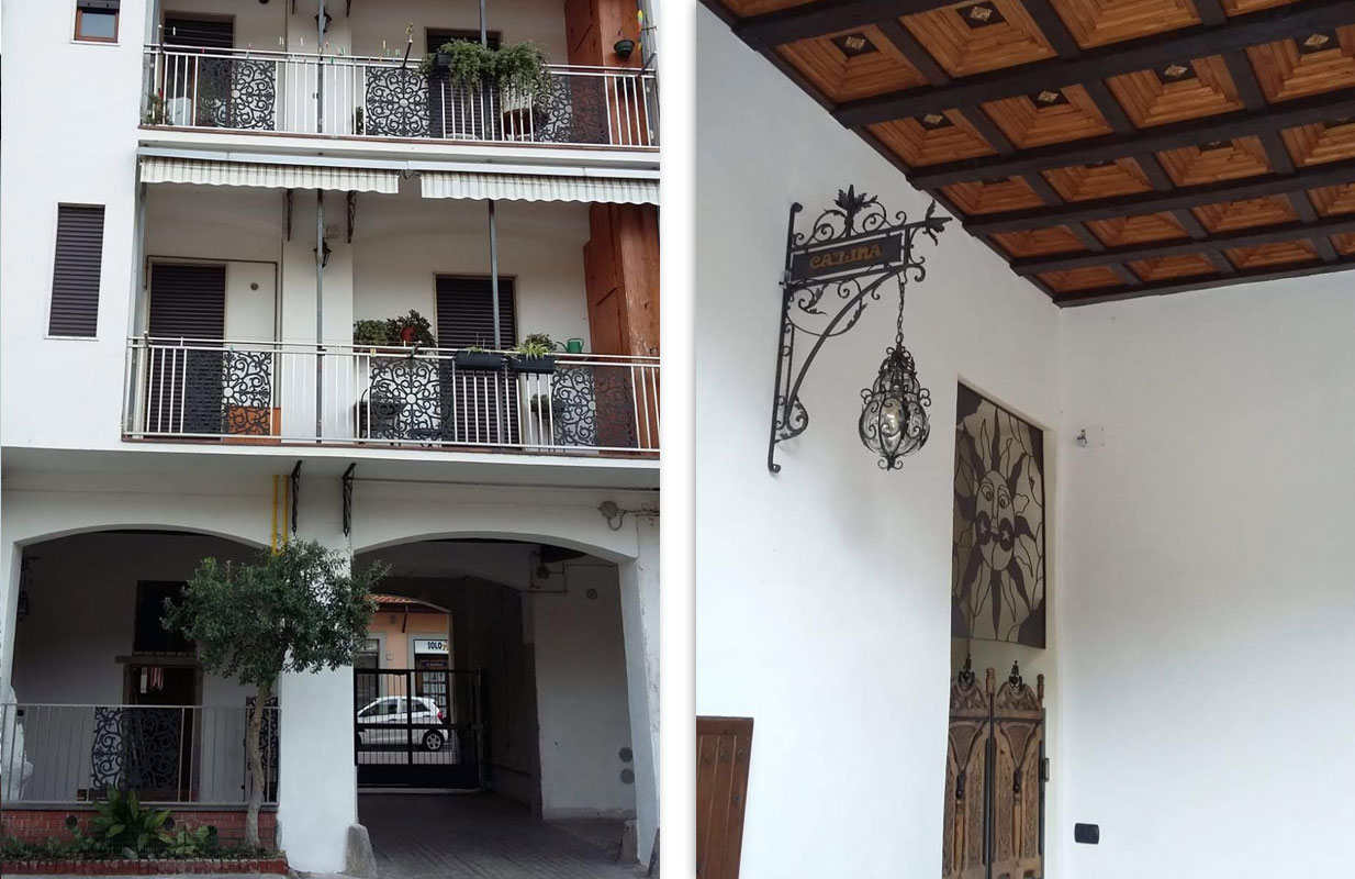 B&B Ca' Lina - esterno dell'appartemento al primo piano e androne ingresso indipendente